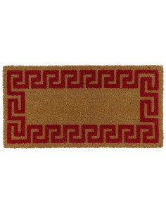 Felpudo antideslizante en coco natural IMPERATORE GRECA