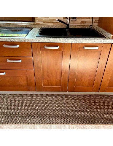 Rattan tapis de cuisine largeur 50 cm.