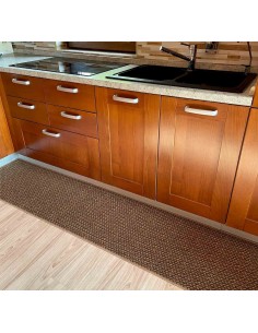 Rattan tapis de cuisine largeur 50 cm. 2