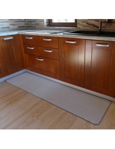 Tappeto passatoia cucina antiscivolo largo 50 cm. LUCE ORO 2