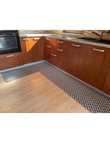 Cocina lavable antideslizante de 50 cm de ancho. Tejido 3D