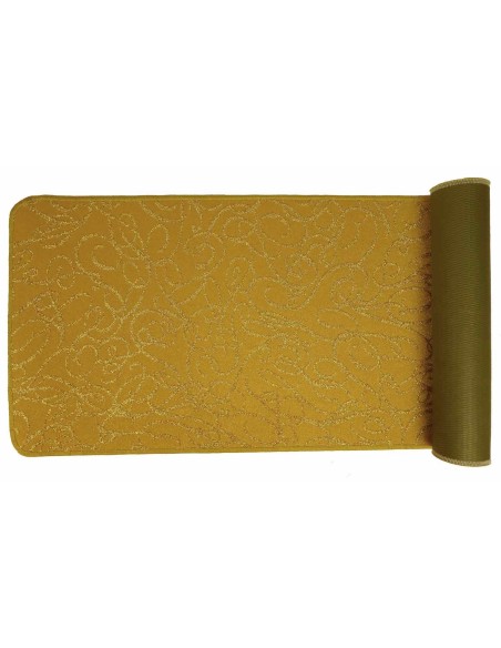 Tappeto passatoia cucina antiscivolo largo 50 cm. LUCE ORO