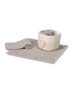 Lavage de salle de bain avec panier en tissu 4 pcs. SUSANNA 2