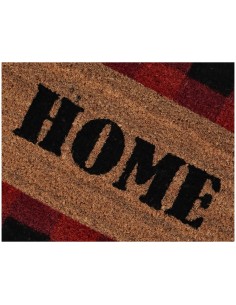 Felpuerto rectangular de coco cm. 40X70 ALLEGRO TARTAN ROJO 2