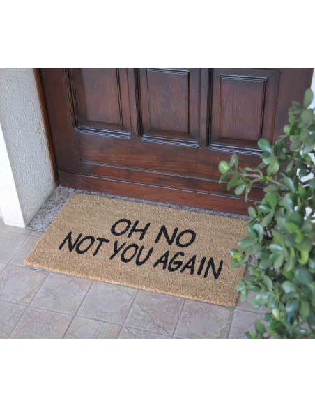 Rechteckige Fußmatte in Kokosnuss cm. 40X70 ALLEGRO HOME