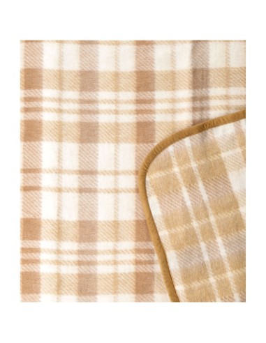 Coperta misto lana double face NEW ENGLAND