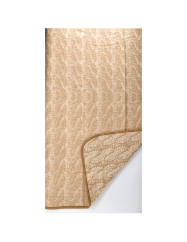 Couverture de mélange de laine double face TRECCE