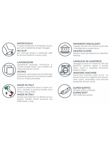 Tapis de bain antidérapant en bambou