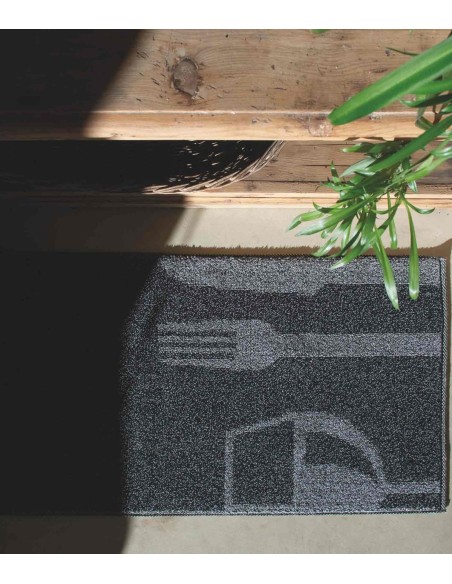 Tapis de cuisine coton antidérapant SNACK