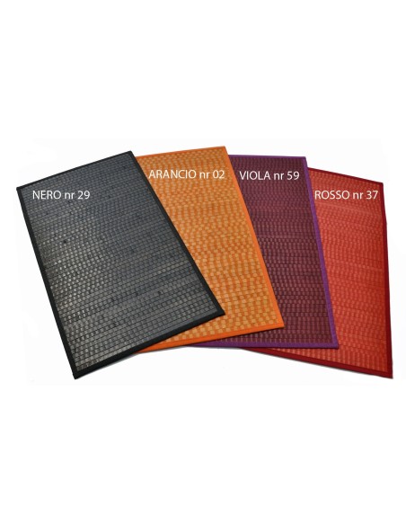 Bamboo Tamburato tappeto passatoia cm 50x75