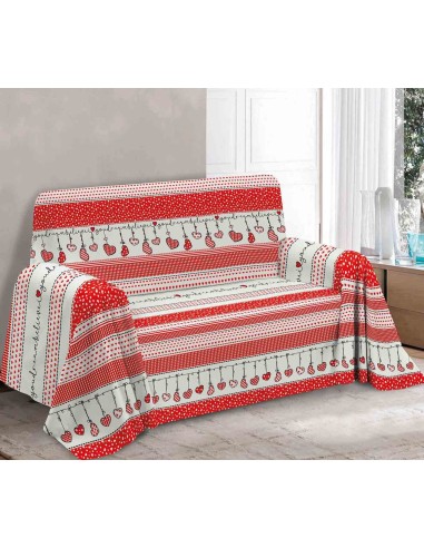 Toalla de decoración que cubre CORAZONES COLGANTES