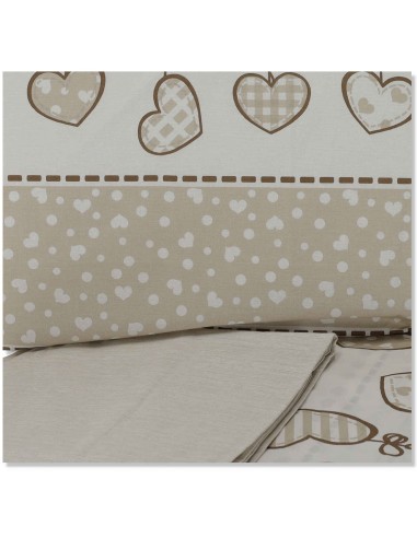 Completo lenzuola CUORI APPESI