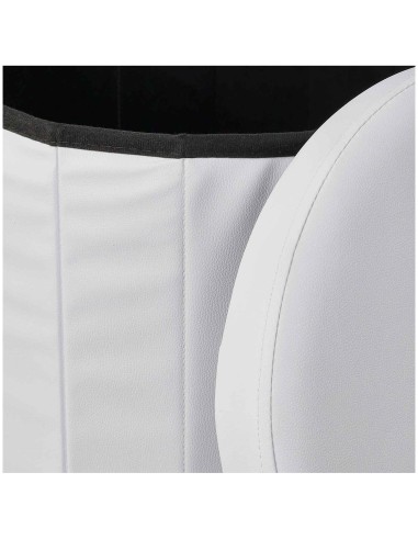 Pouf conteneur éco-cuir ROTONDO