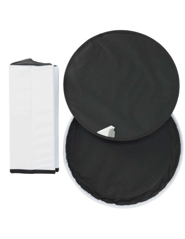 Contenedor de puf eco-cuero ROTONDO