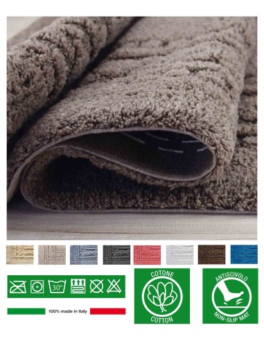 Tapis de bain antidérapant ROMY