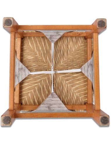 Cuscino per sedia sfoderabile con alette ONDE GIRASOLE stampa digitale