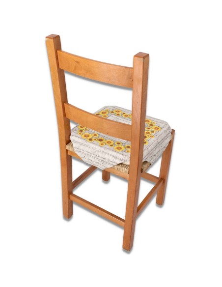 Cojín de silla inamovible con impresión digital de aletas TURNSOLE de onda