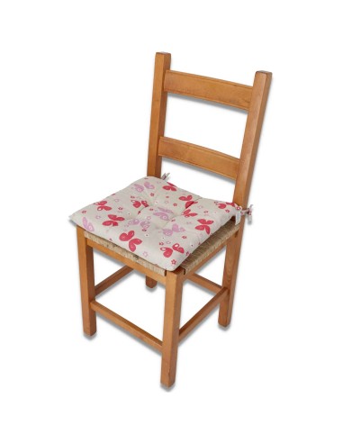 Farfalle cuscino morbidone 40x40 cm.