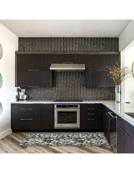 Stone tapis large de 68 cm.