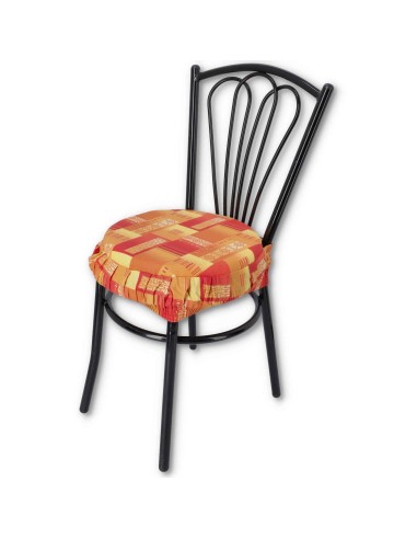 Eldorado Housse de coussin de chaise rond avec élastique