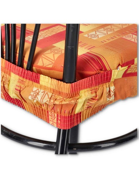 Funda de cojín de silla REDONDA de Eldorado con banda elástica