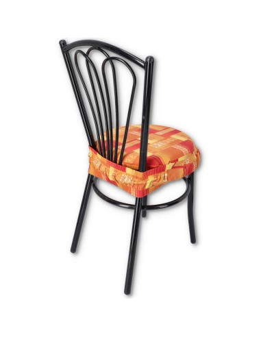 Eldorado cuscino copri sedia ROTONDO con fascia elastica