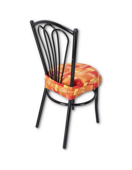 Eldorado Housse de coussin de chaise rond avec élastique