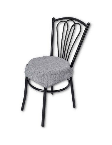 Melange Runde Jacquard Kissen mit Herz