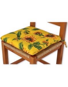 Gransole cuscino coprisedia MORBIDONE con laccetti