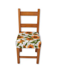 Gransole Housse pour coussins de chaise avec bande élastique 2