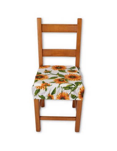 Gransole Housse pour coussins de chaise avec bande élastique