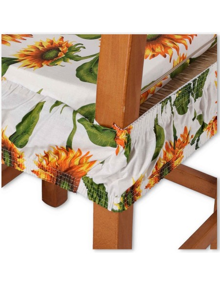 Gransole Abdeckung für Stuhl Kissen mit Gummiband