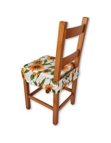 Gransole Housse pour coussins de chaise avec bande élastique