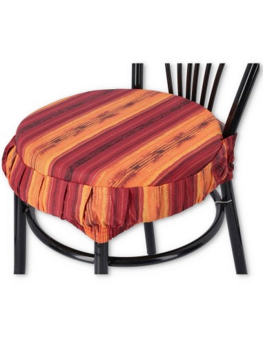Ikarus Housse de coussin de chaise rond avec élastique