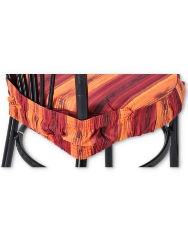 Funda de cojín de silla REDONDA de IKARUS con banda elástica