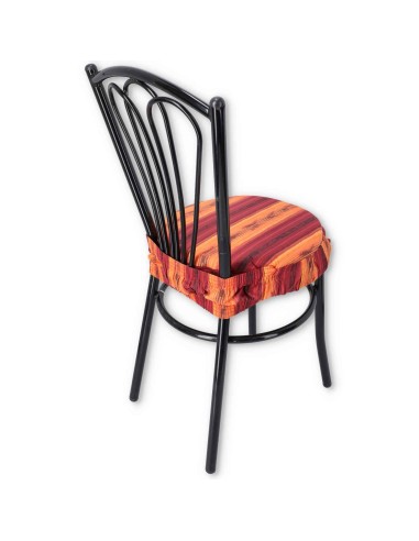 Funda de cojín de silla REDONDA de IKARUS con banda elástica
