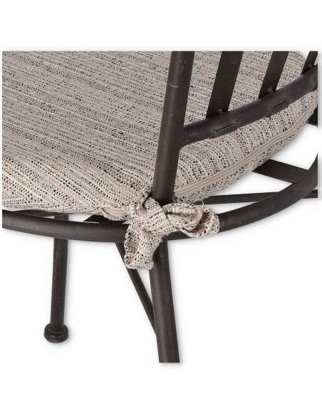 Melange Jacquard Kissen GEBÖRDELT