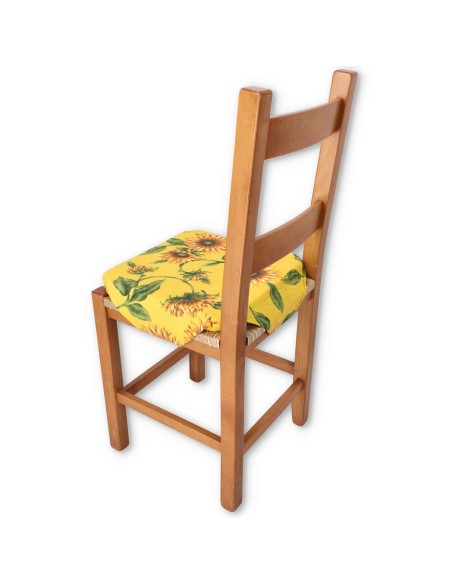 Gransole Housse de coussin pour chaise avec rabats