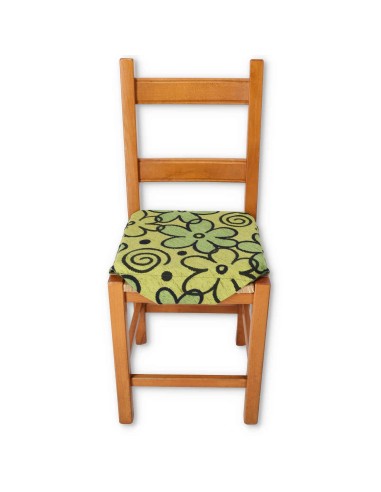 Daisy chaise coussin couvre avec rabats