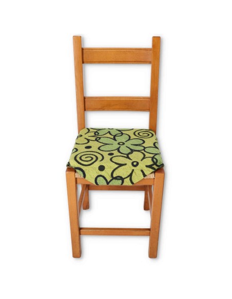 Daisy chaise coussin couvre avec rabats