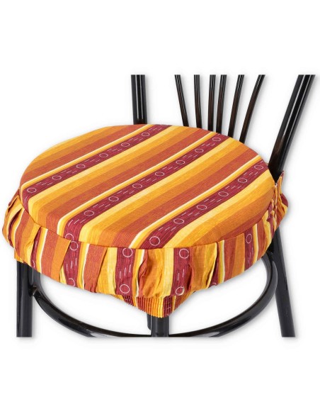 Colorado coussin rond housse avec bande élastique