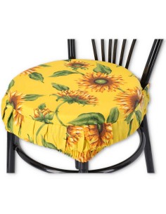 Gransole cuscino coprisedia ROTONDO con fascia elastica