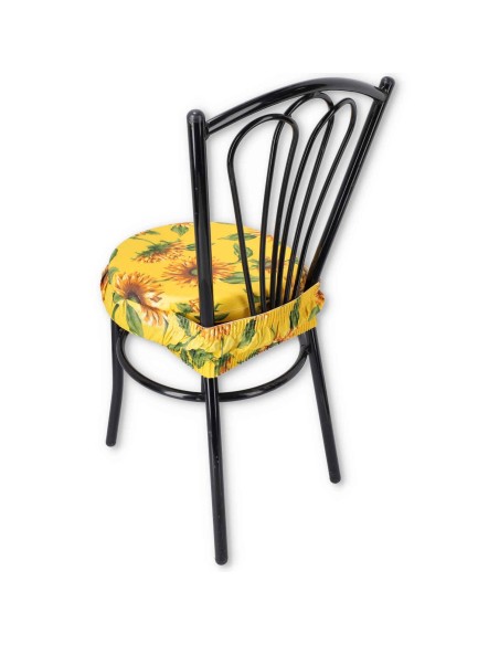 Gransole cuscino coprisedia ROTONDO con fascia elastica