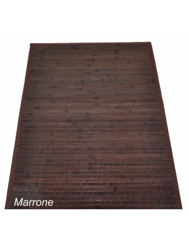 Bambù liscio tappeto passatoia cm 160x230