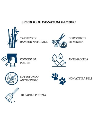 Anti-glissement de dégradation de tapis de bambou de cuisine, images