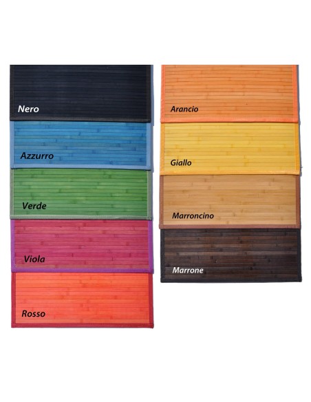 Bambù liscio Teppich 60 x 200 cm
