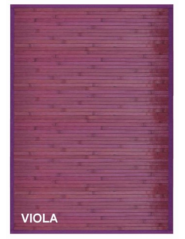 Bambù liscio tappeto passatoia cm 60x200
