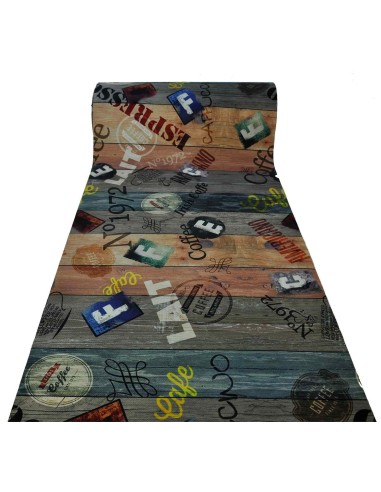 Vintage Digitaldruck, SCHNITT Küche Teppich