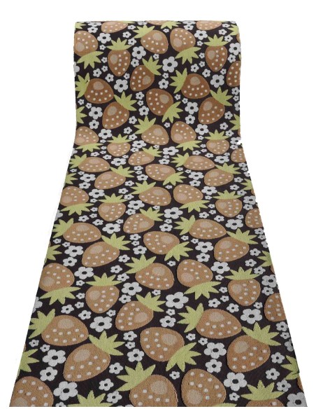 Fragole tappeto multiuso largo 50 cm.