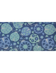 Coccinelle Liscio tapis de cuisine largeur 50 cm.